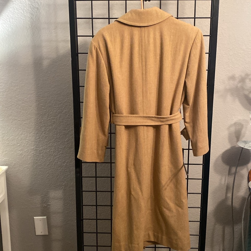Pendleton pure Virgin wool trenchcoat - Picture 6 of 7